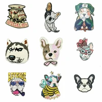diy large embroidery big dogs animal cartoon patches for clothing ee 41