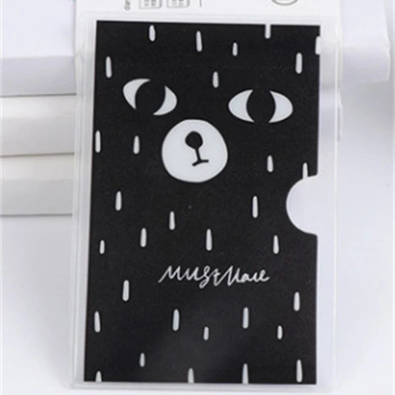 10 шт./лот модный держатель для паспорта в Корейском стиле 3D чехол из ПВХ