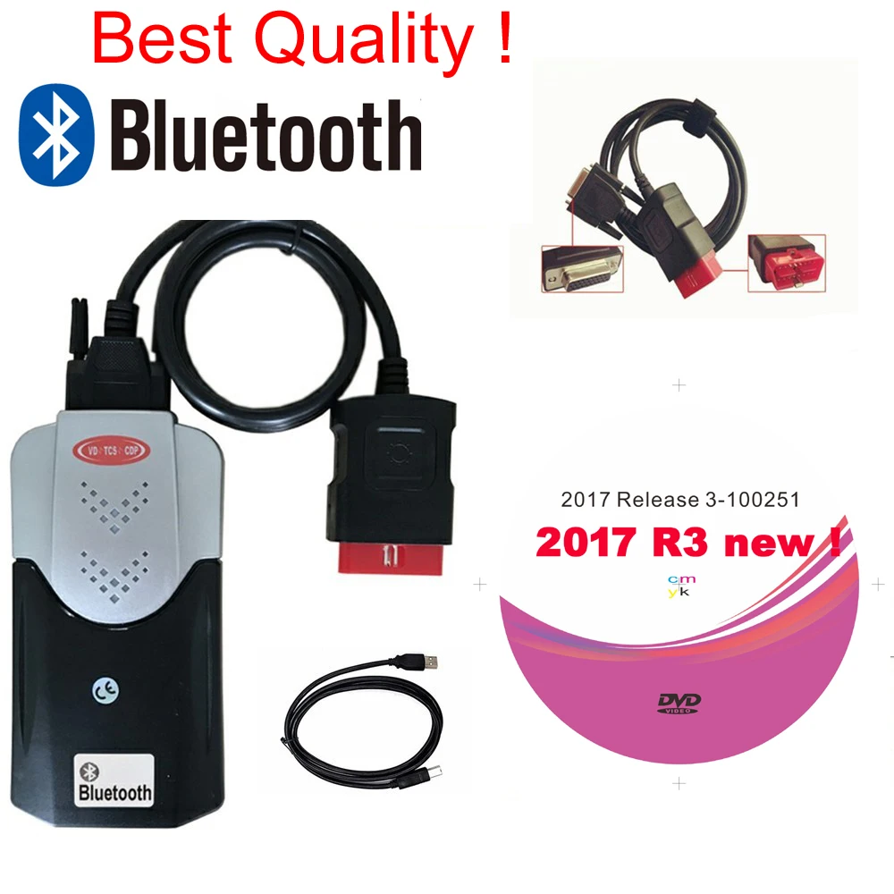 2021 горячая Распродажа новинка Vci vd 2017.R3 Keygen VD TCS диагностический инструмент для