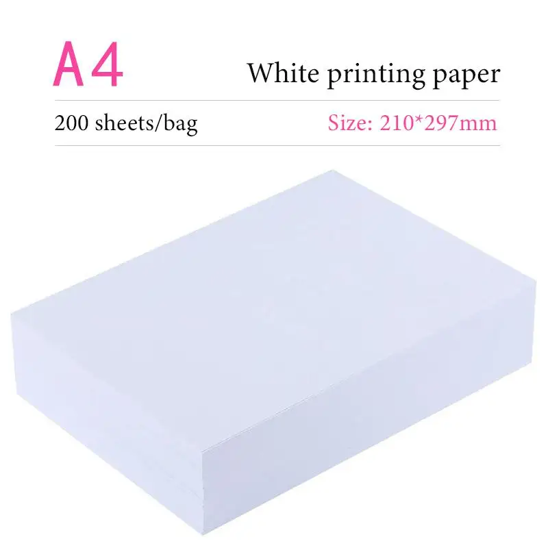 

A4 A3 500pcs/Xerography Office Printing Paper 70g Draft Sketch Paper Business Paper School Printing Paper Copy Paper