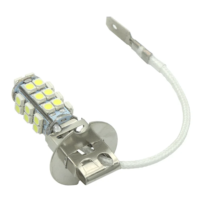 Автомобильные светодиодные противотуманные фары H1 H3 1210 28smd 3528 Противотуманные