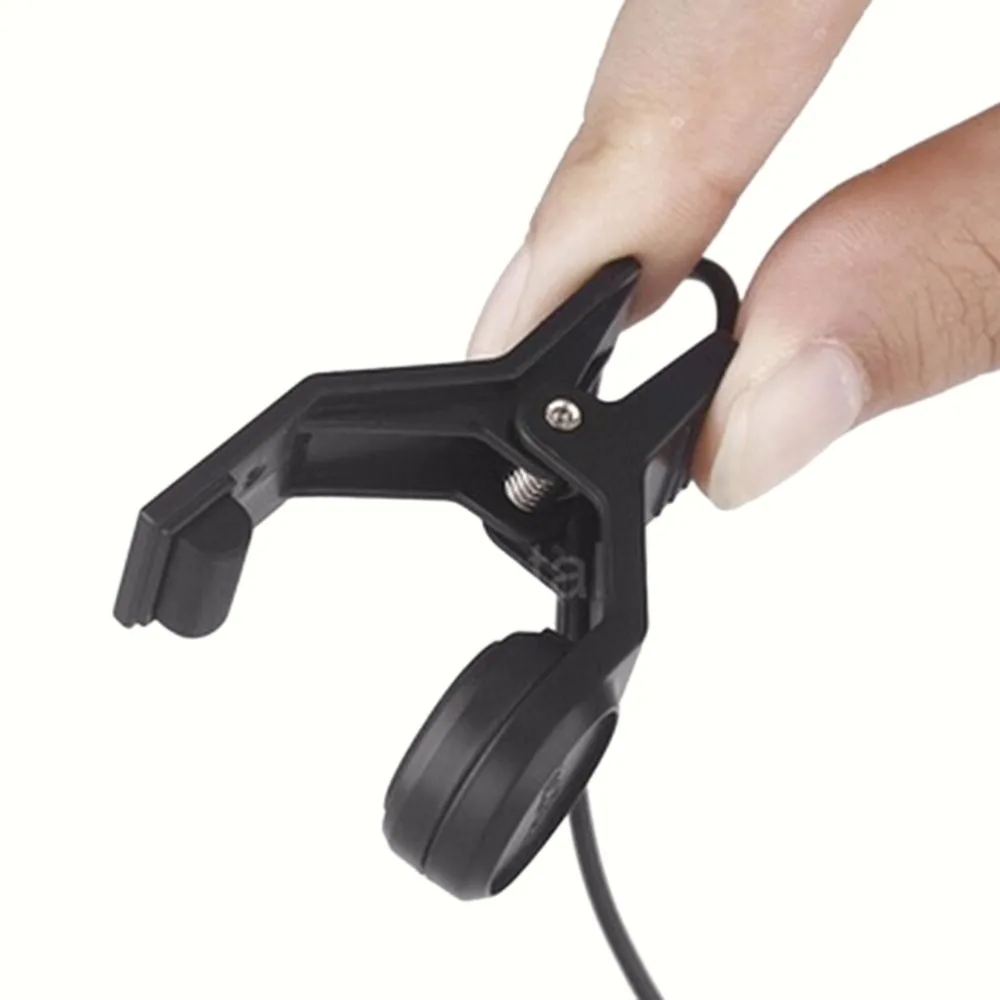 HOT!Black IRIN Universal Acoustic Piezo Guitar Vibration Sensor Tuning Clip Line Wire Pickup With 90cm Cable | Спорт и развлечения