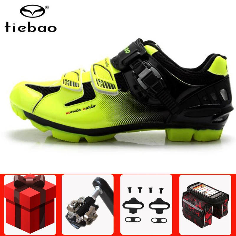 

TIEBAO sapatilha ciclismo mtb Cycling Shoes add SPD pedal set 2019 Men sneakers zapatillas deportivas hombre Mountain Bike Shoes