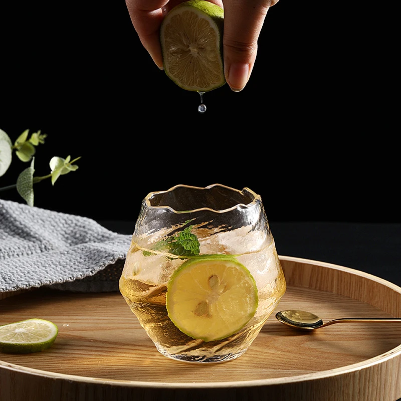 Термостойкое саржевое стекло 350 мл стеклянная чашка для пива эспрессо кофе