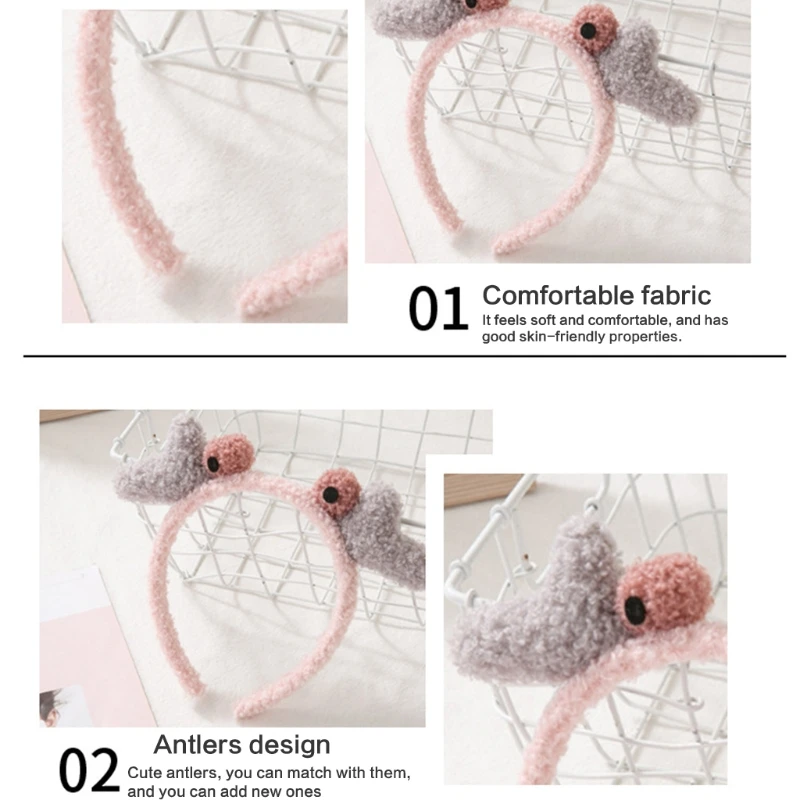 D0LF искусственный олень плюшевые Мультяшные оленьи олени для мытья лица
