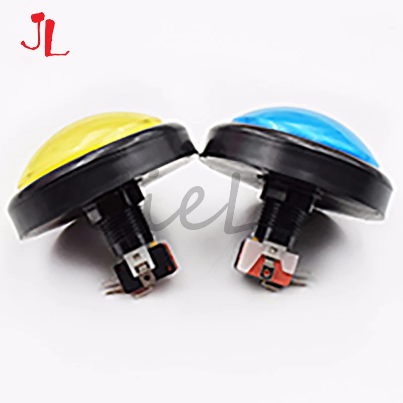 5 цветов 100 мм большой купол выпуклый Тип светодиодный горит кнопки для игровых