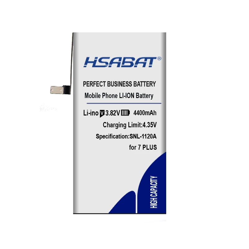 Аккумулятор HSABAT с большой емкостью 4400 мАч для iphone 7 Plus plus 7G Инструменты + наклейка |