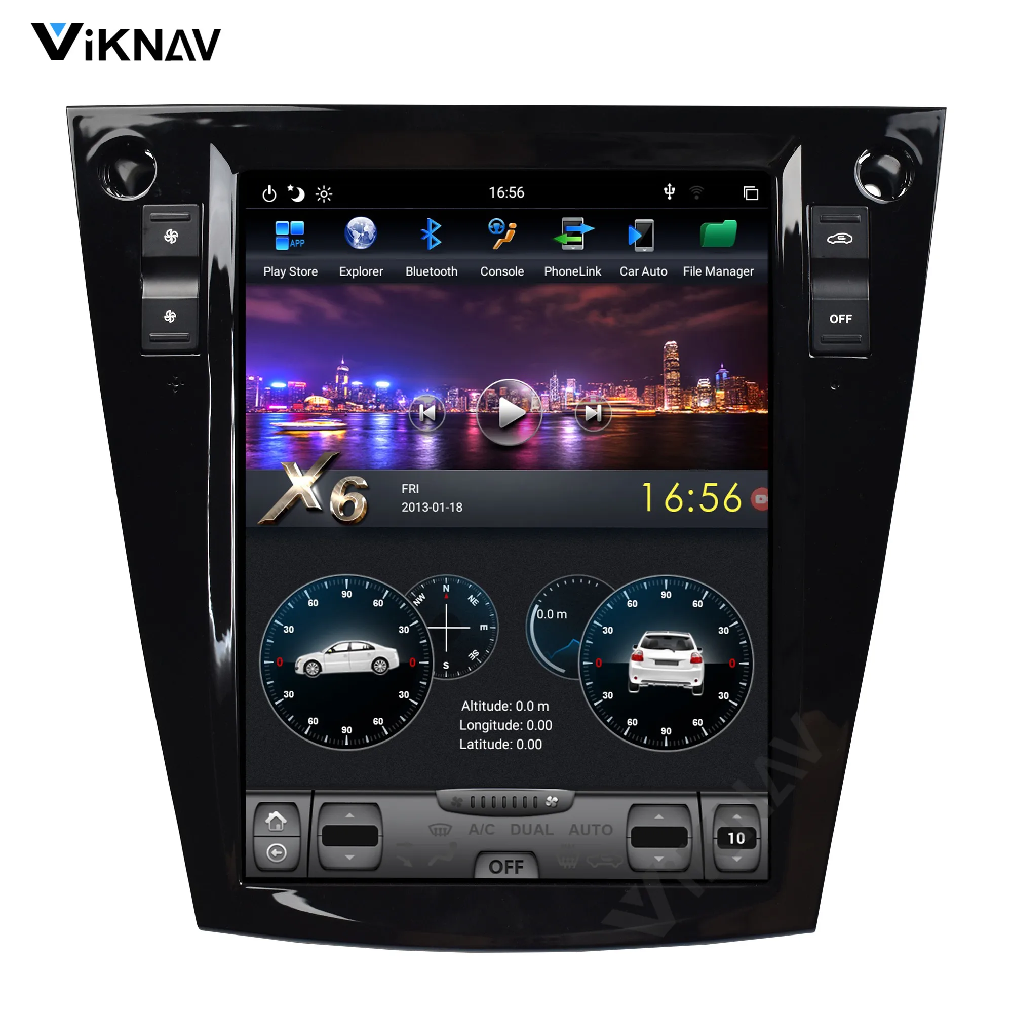 

Двойной din android автомобильный Радио мультимедийный плеер для Subaru Forester XV 2013-2018 автомобильный Стерео Авторадио Tesla экран