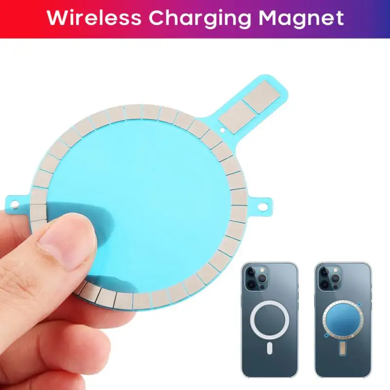 

For IPhone 12Pro Max 12 Mini 11 Xs Max Xr 8Plus X Wireless Charging Magnet Mobile Phone Case Strong Magnetic Accessory
