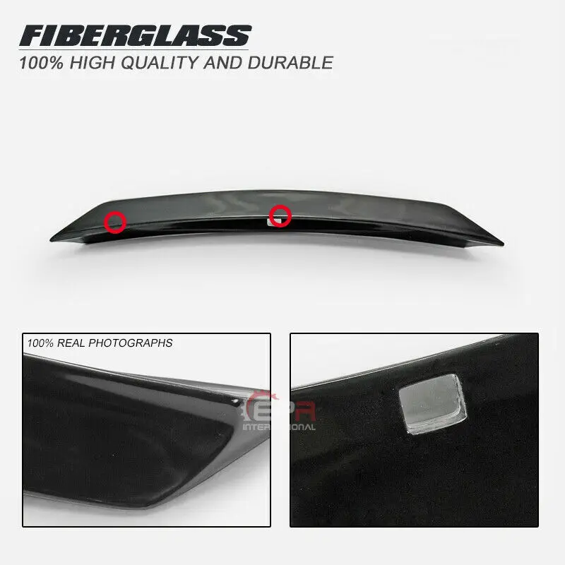 

For Infiniti G37 LBStyle FRP Unpainted Rear Trunk Spoiler Wing Lip Bodykits