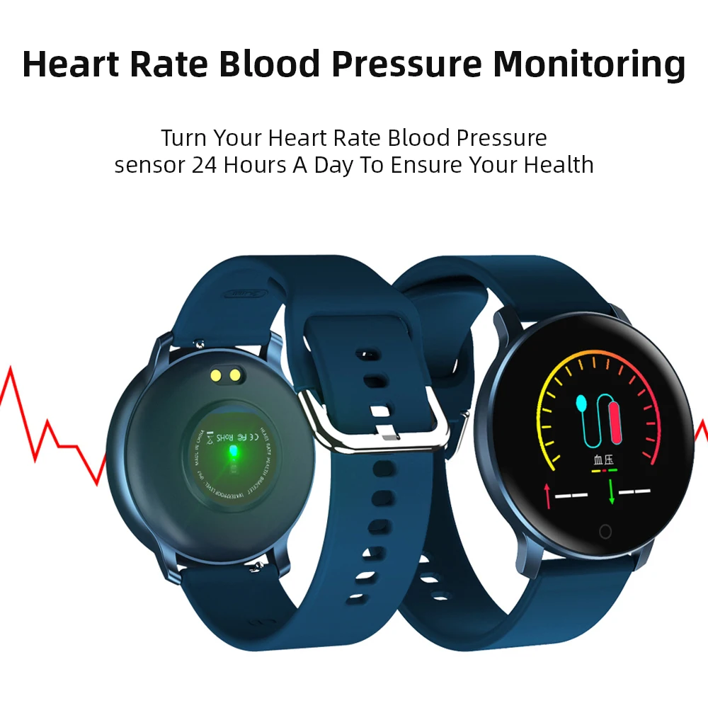 Умные часы с дистанционной камерой для мужчин и женщин мониторинг артериального
