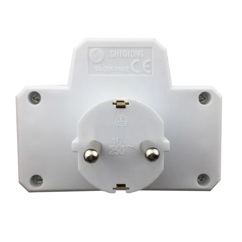 250 В 16А многократное подключение Двойное преобразование гнезда разъем адаптера