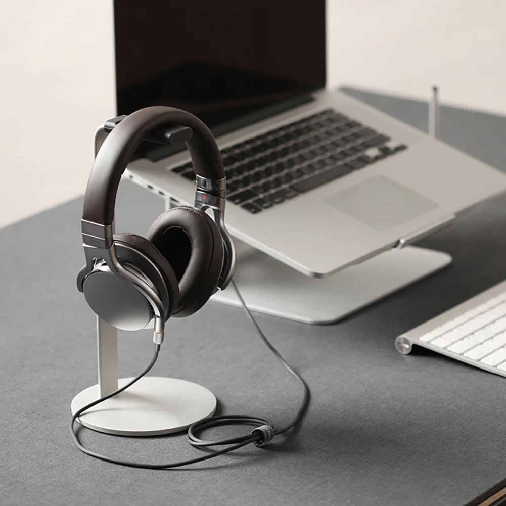 Headset Stand Holder Aluminium Alloy Desktop Headphone Display Rack Bracket aluminium alloy material keep table tidy | Электроника