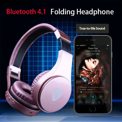 

Складные Bluetooth наушники, мягкие эргономичные наушники Hifi, качественный звук, идеальные наушники с микрофоном и глубокими басами