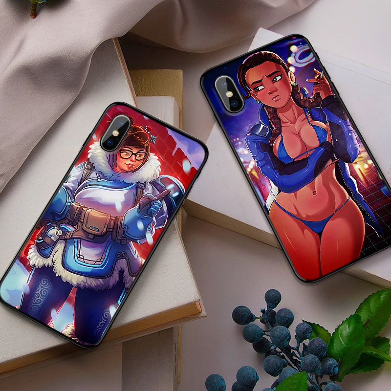Marvel Heroes Mei чехол для iPhone 6 6S plus роскошный черный 5 5S SE 7 8 Plus X XS MAX XR | Мобильные
