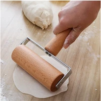 new 1 pcs wooden rolling pin pastry cookie pizza roller home kitchen utensils pastry baking tool kitchen tools accessories