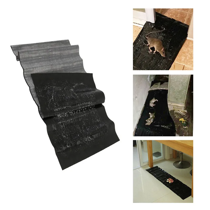 

1.2M Mouse Board Sticky Rat Glue Mouse Trap Glue Board Mice Catcher Trap Non-toxic Pest Control Reject Mouse Killer Rat Traps
