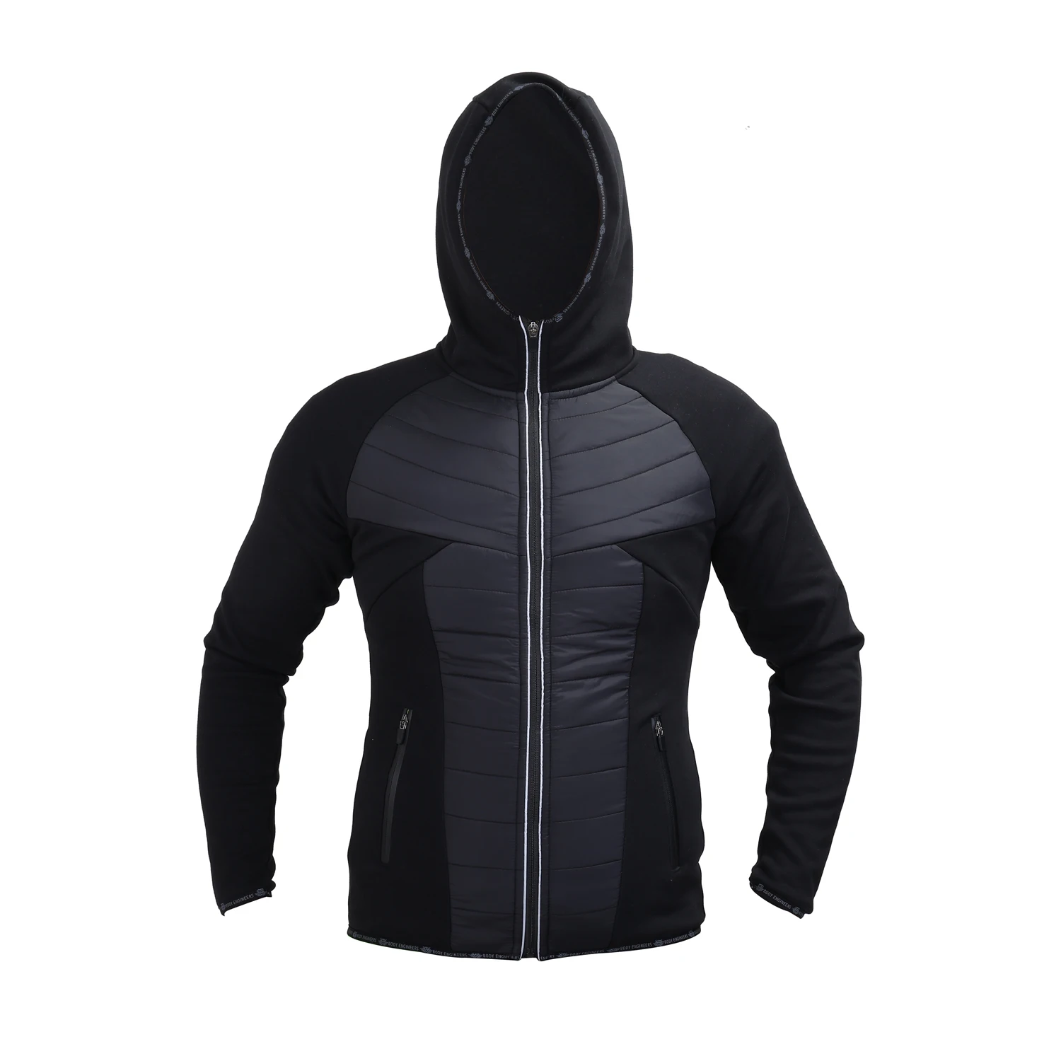 

New Running Jacket Men's Warm Cotton-padded Clothes Light-weight Sports Cotton-padded Jacket Long Sleeve Yoga Jacket