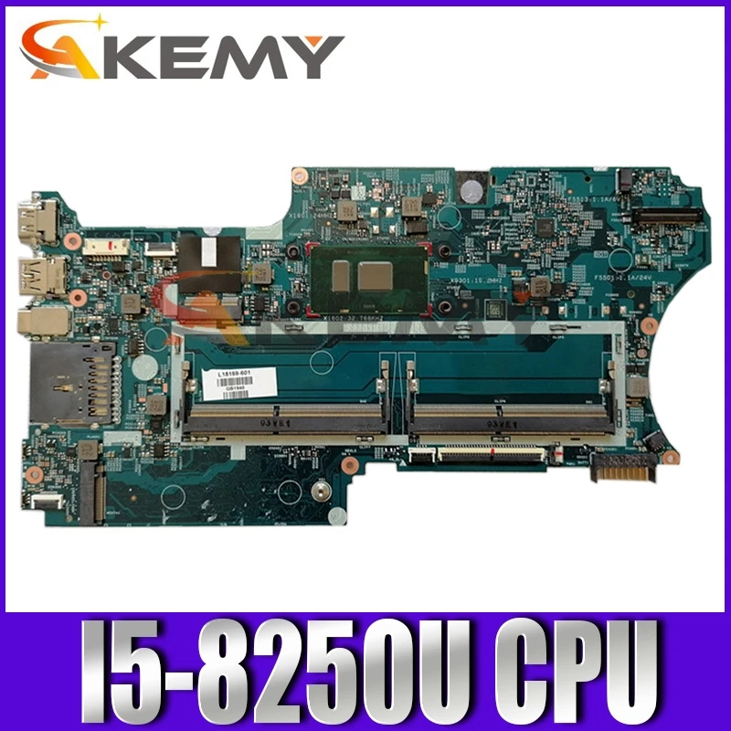 

For HP Pavilion x360 14-CD0007CA 14-CD Laptop Motherboard SR3LA I5-8250U CPU L18163-601 17879-1B 448.0E808.001B