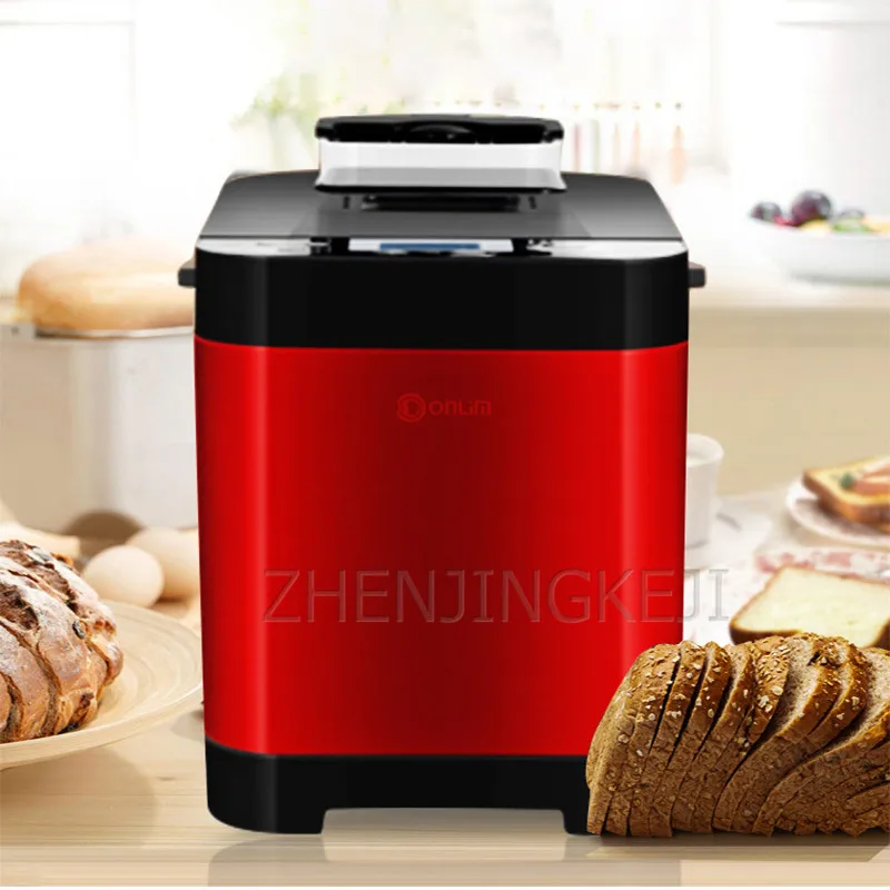 

220V Home Bread Machine Fully Automatic Harmony Surface Fermentation Intelligent Pork Floss Multifunction Breakfast Machine 450W