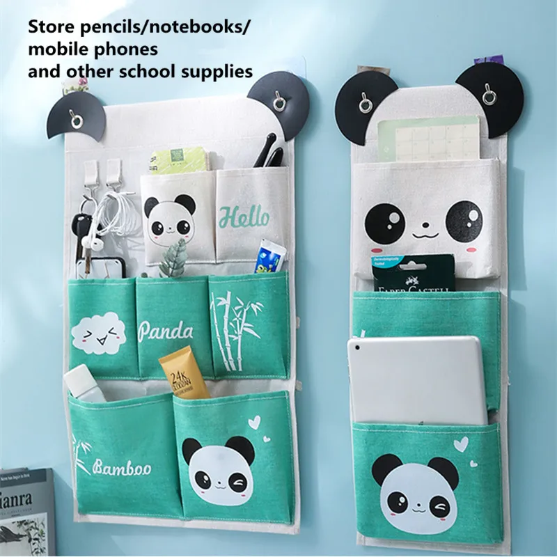 Сумка для хранения ткани многофункциональный органайзер мелочей общежития дома