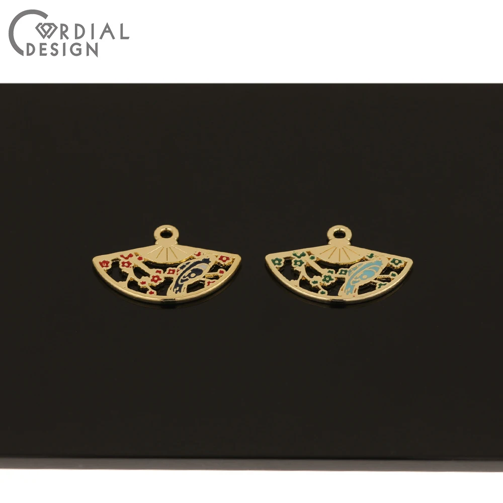 

Cordial Design 100Pcs 17*27MM Jewelry Accessories/Charms/Painting Effect/DIY/Earring Pendants/Jewelry Findings & Components