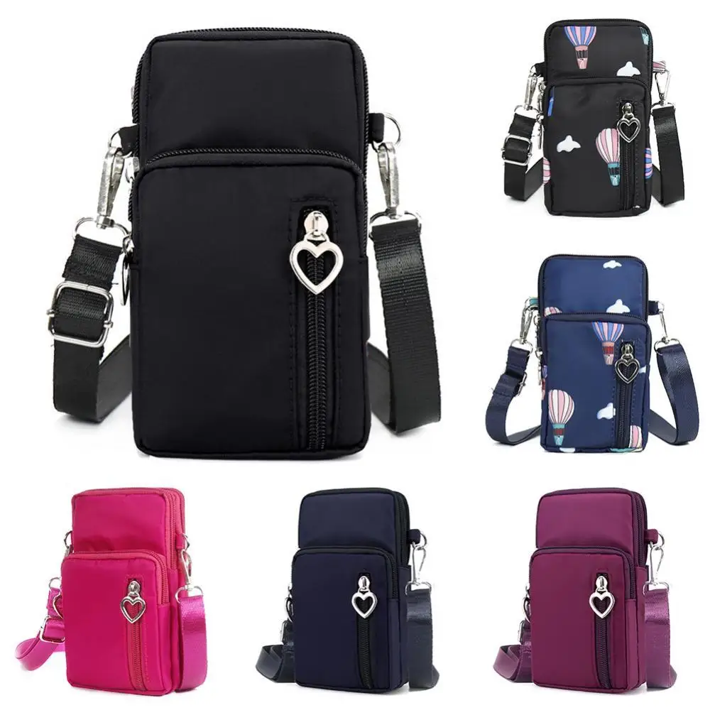 

70% Hot Sell Sports Oxford Cloth Lightweight Mini Crossbody Pouch Women Phone Bag Arm Pack