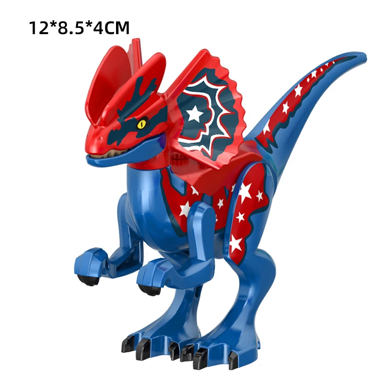 Jurassic Dinosaurs Building Blocks Indominus Rex DIY Tyrannosaurus Action Figure Models Children Toys Creator Animals Gifts | Игрушки и