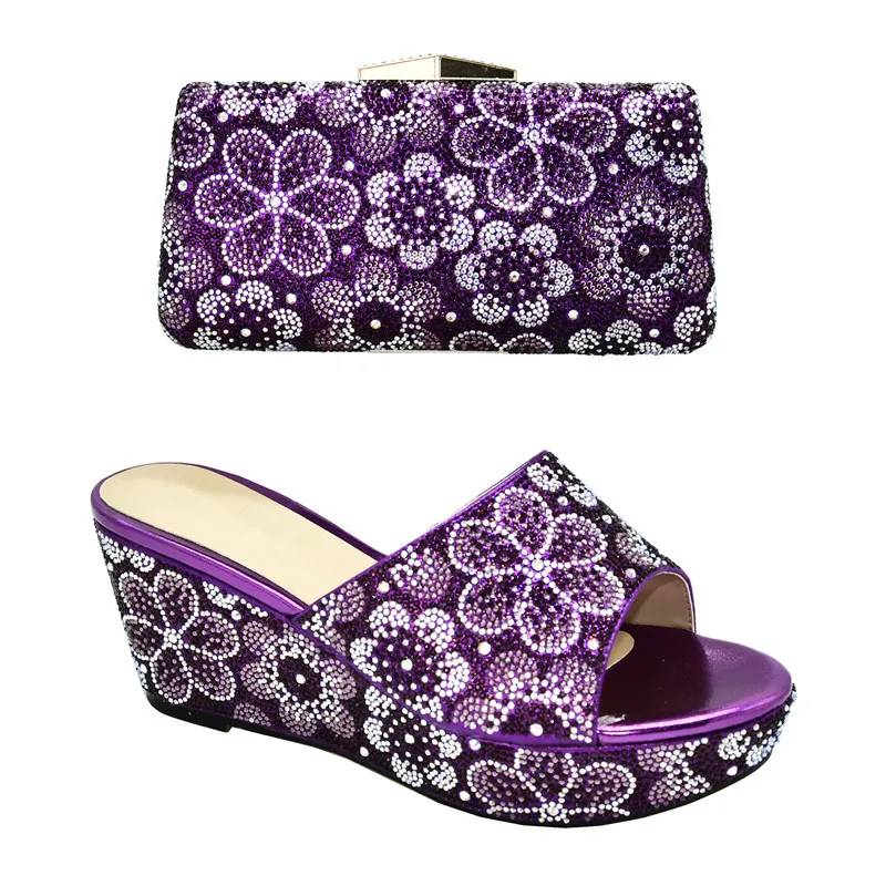 Итальянские женские свадебные туфли высокого качества в африканском стиле