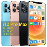 2021 new i12 pro max smart phone 6 7 inch phone ram12gb 512gb rom dual sim unlocked smartphone android 10 0 4g5g mobile phones