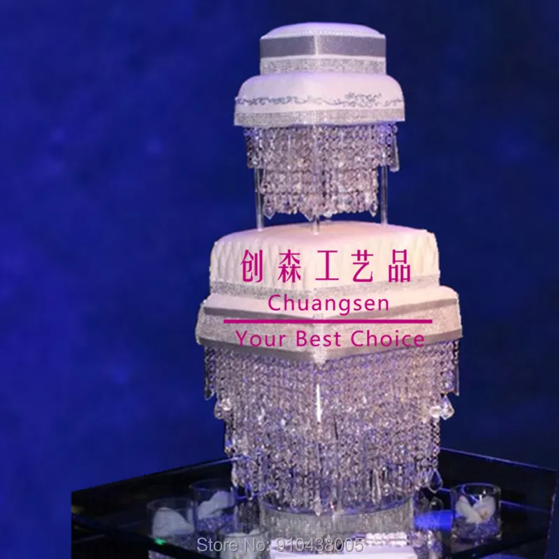 New design cake cupcake stand wedding deco holder centerpiece acrylic set |