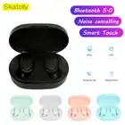 TWS A6S беспроводные совместимые наушники Bluetooth V5.0, мини спортивные наушники с зарядным боксом, игровые наушники для Xiaomi Redmi