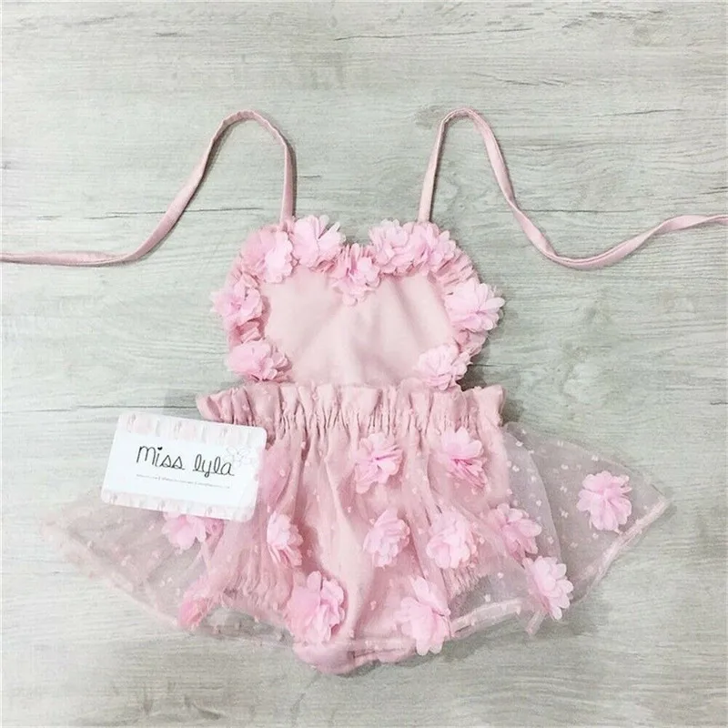 Emmababy Newborn Cotton Linen Yellow Romper Dress Kid Baby Girl Backless Party Lace Tutu Summer Clothe 0-3T | Мать и ребенок