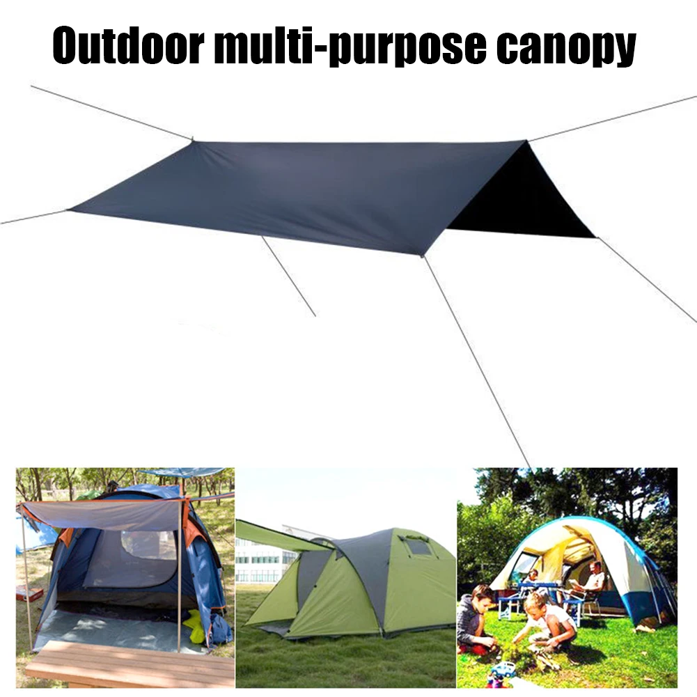 Multi-function Tent Tarp Waterproof Windproof Camping Shelter Sunshade Portable Beach Sun | Спорт и развлечения