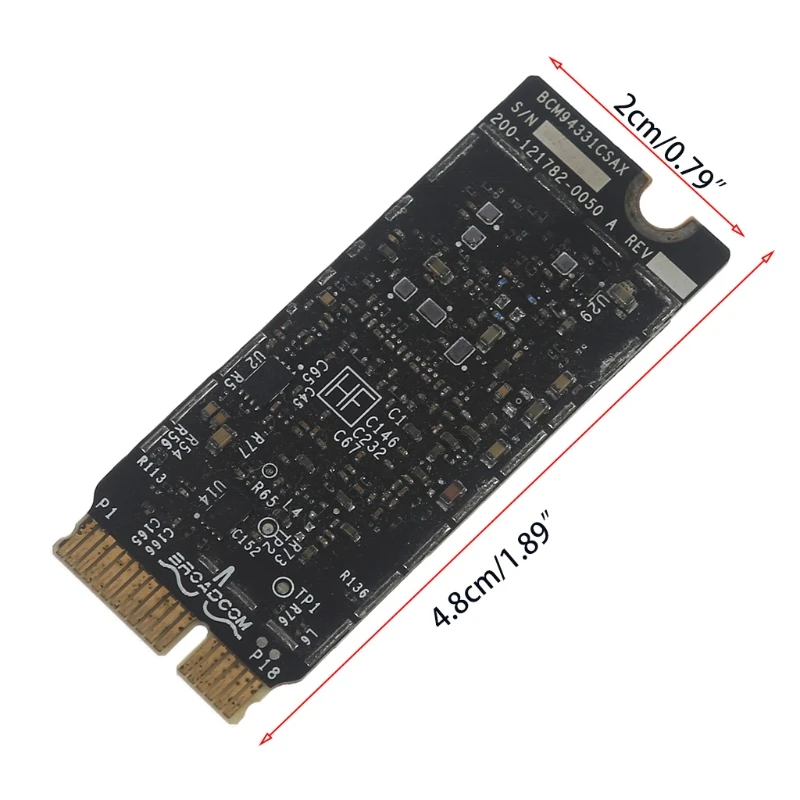 BCM94331CSAX Bluetooth-compatible Wireless WiFi Card Module Fit for Macbook-Pro 450M A1502 MC975 MC976 ME665 ME293 MD212 | Компьютеры и