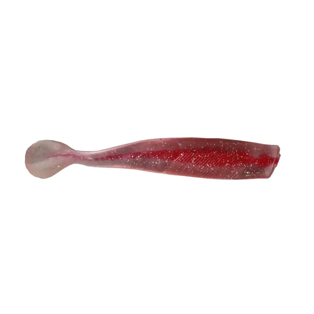 BassLegend-Fishing, супер мягкие силиконовые приманки, бас щука, приманки для форели, Swimbait, Shad Grub 75 мм, 4 г/80 мм, 5,7 г/100 мм, 11 г - Цвет: 07