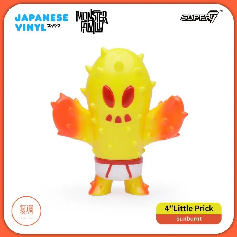 

Super7 Sofubi маленький козл желтая виниловая Коллекционная модель экшн-фигурка игрушка кукла подарок