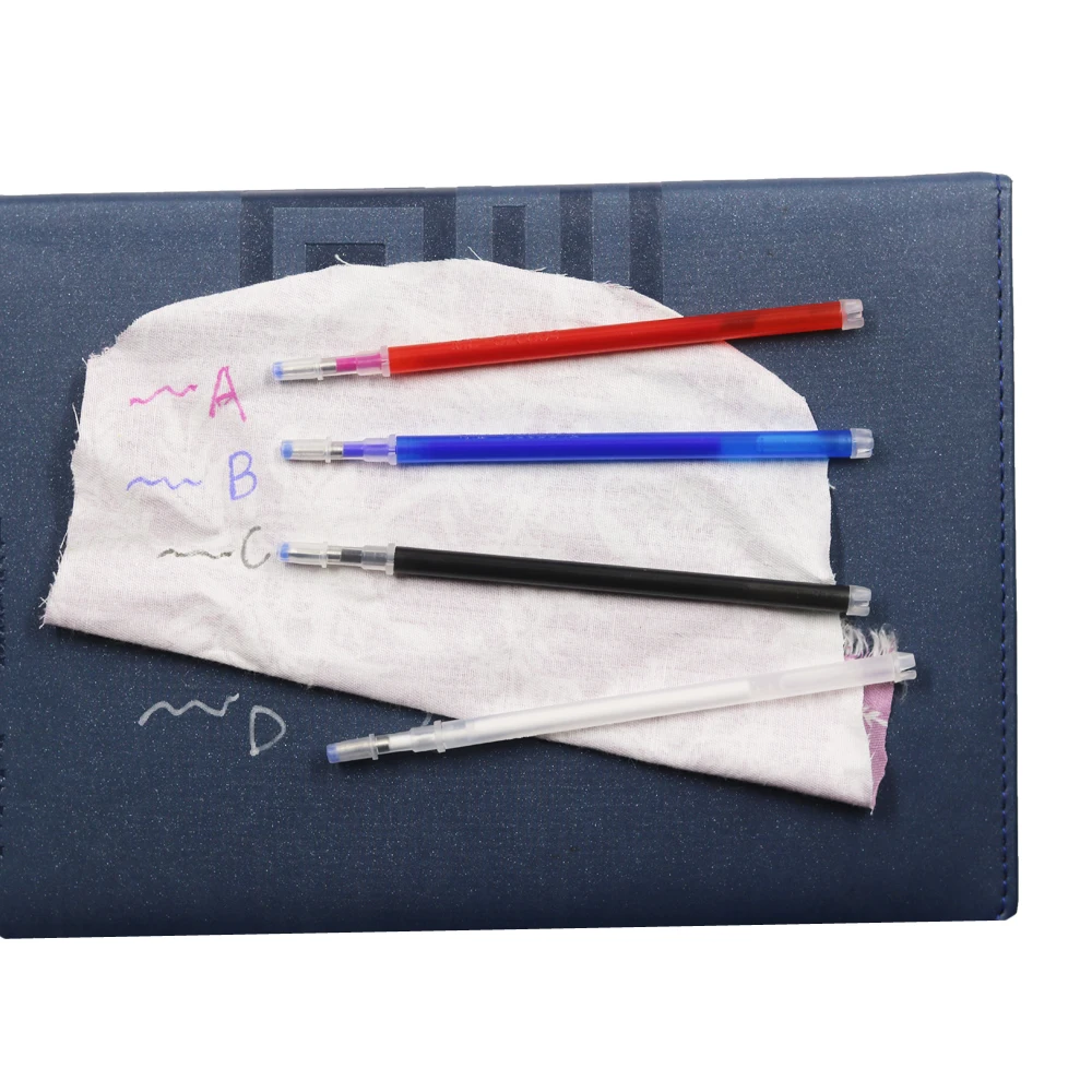 20 шт. стираемые ручки сменные термо-маркеры для одежды кожаные аксессуары