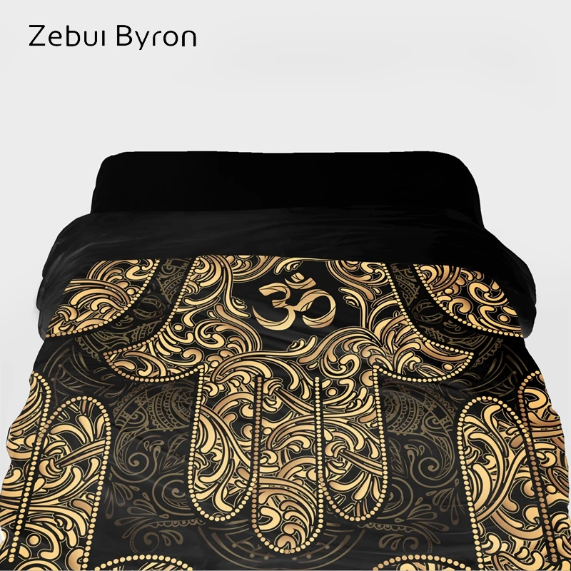 3D пододеяльник King/queen/custom size одеяло/одеяло 220/240 1 шт. роскошное постельное белье OM