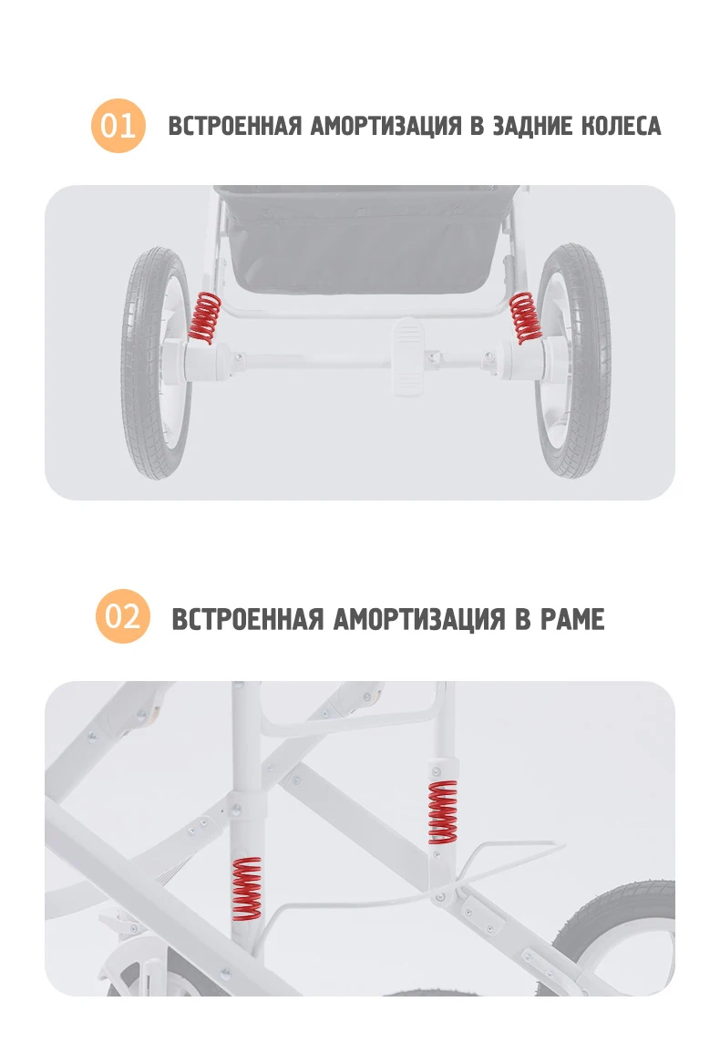 Belecoo, детская коляска, может лежать, складной светильник, переносная, высокая, пейзаж, шок, детская коляска