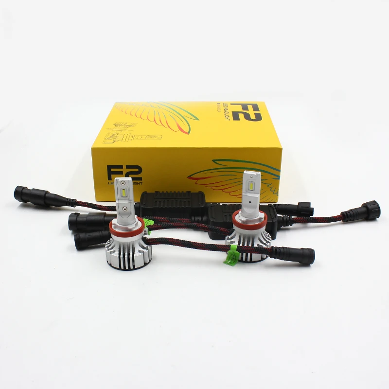 Светодиодная лампа для передних фар, 72 Вт, H7, H4, H8, H11, 9005, Hb3, Hb4