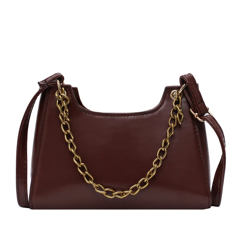 

New foreign style chain portable messenger bag Korean fashion casual bag temperament simple women