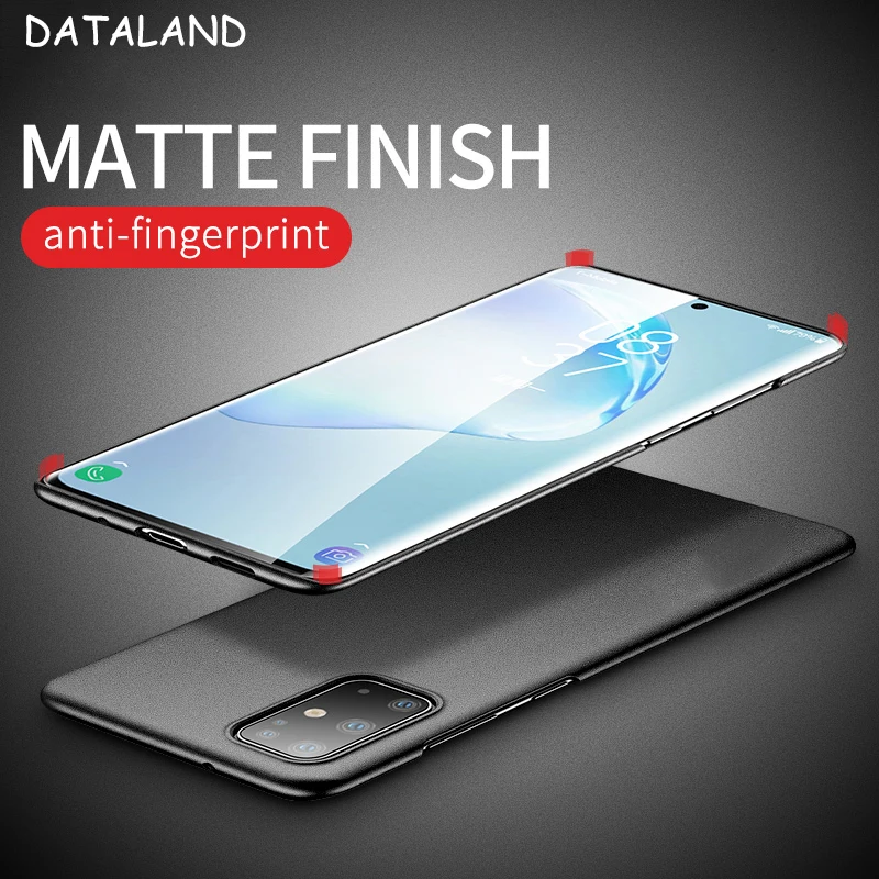 Ультратонкий матовый жесткий чехол из поликарбоната для Samsung Galaxy S20 Plus | Мобильные