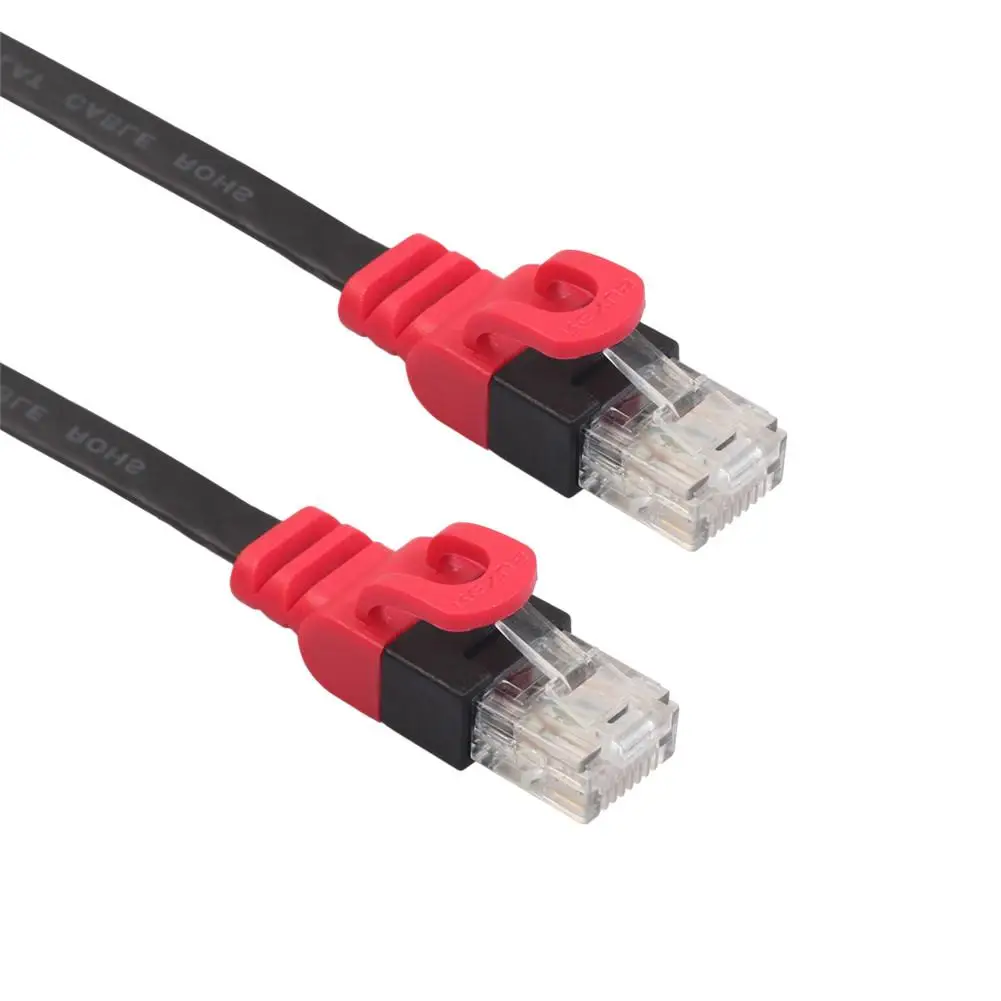 1 м/2 м RJ45 CAT6 Ethernet сетевой LAN кабель Плоский UTP патч-маршрутизатор для ПК ноутбука