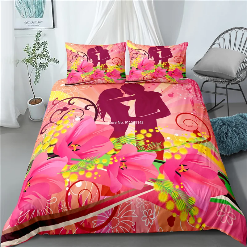 

Beautiful Fairy Pattern Digital Print Bedding Set 3D Bedroom Decoration 2/3 Down Quilt Cover and Pillowcase