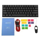 Механическая игровая клавиатура Anne Pro2 60%, bluetooth 4,0, с RGB-подсветкой, 61 клавиша, красный, синий, коричневый