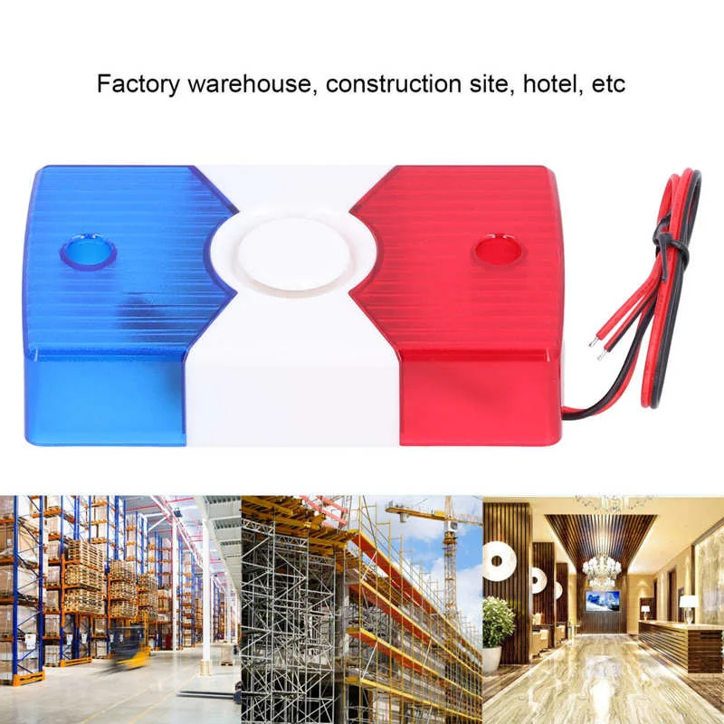 Звукосветильник Светодиодная Сигнализация двухцветная лампа-вспышка с частотой