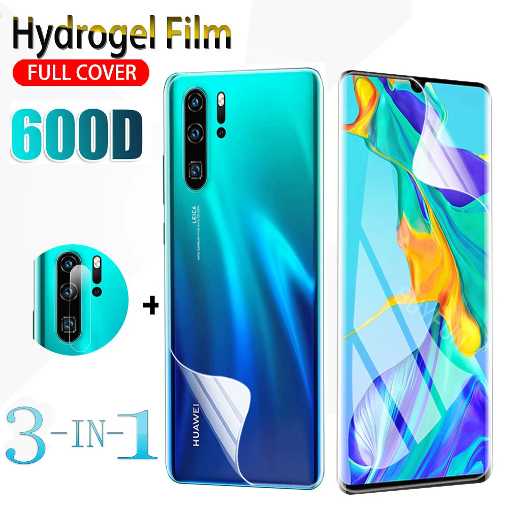 Полное покрытие для Huawei P40 Lite P30 Pro Ultra Screen Protector huawei Y6p Y8s Y5p пленка камера не