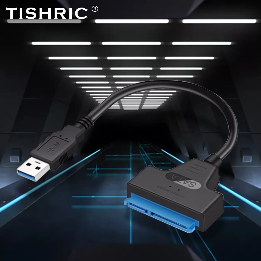 Адаптер для кабеля SATA USB 3 0 2 5 15 + 7 22 контакта поддержка дюйма внешний SSD HDD жесткий