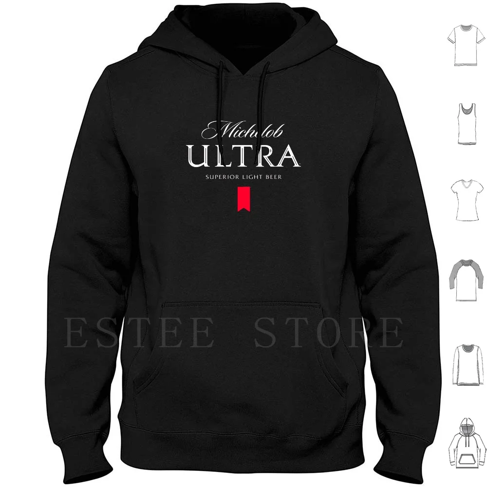 

Michelob Ultra White Hoodies Long Sleeve Coors Brewing Company Beer Coors Light Michelob Ultra White